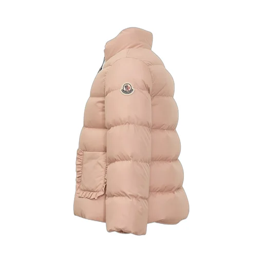 Moncler Enfant Onica Logo Patch Down Jacket