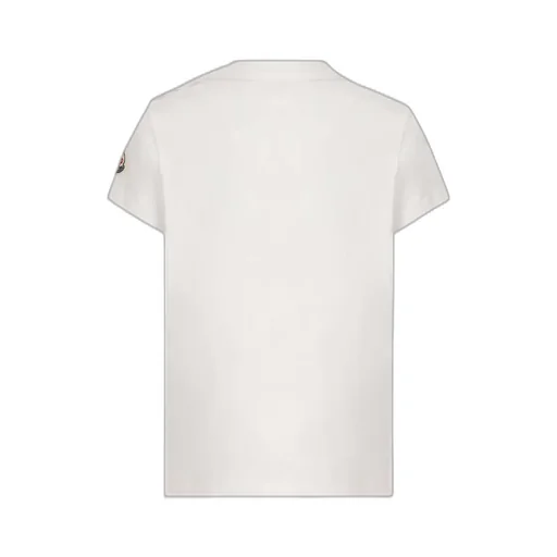 Moncler Enfant Logo Printed Crewneck T-Shirt