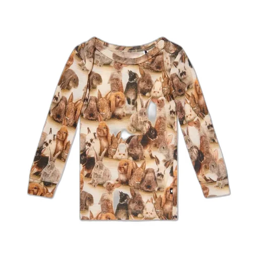 Molo Kids Eli Bunny Printed Sweatshirt