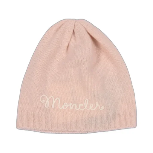 Moncler Enfant Embroidered Logo Beanie