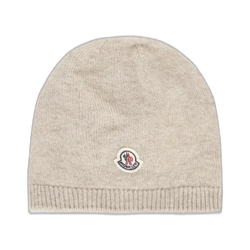 Moncler Enfant Logo Patch Beanie
