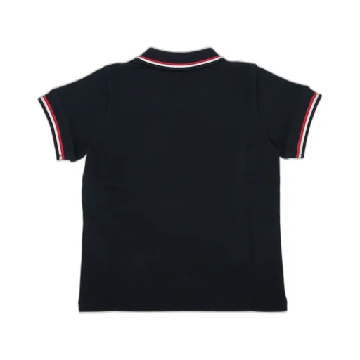 Moncler Enfant Embroidered Logo Polo Shirt