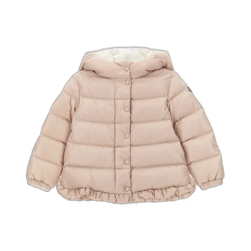 Moncler Enfant Tazui Logo Patch Down Jacket