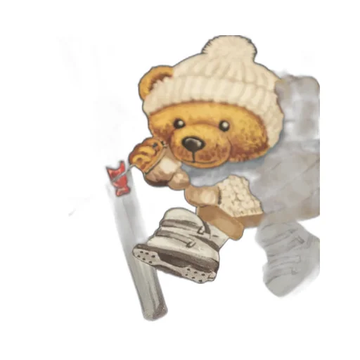 Moncler Enfant Teddy Bear Motif T-Shirt