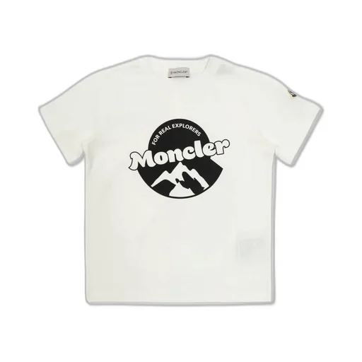 Moncler Enfant Logo Printed T-Shirt