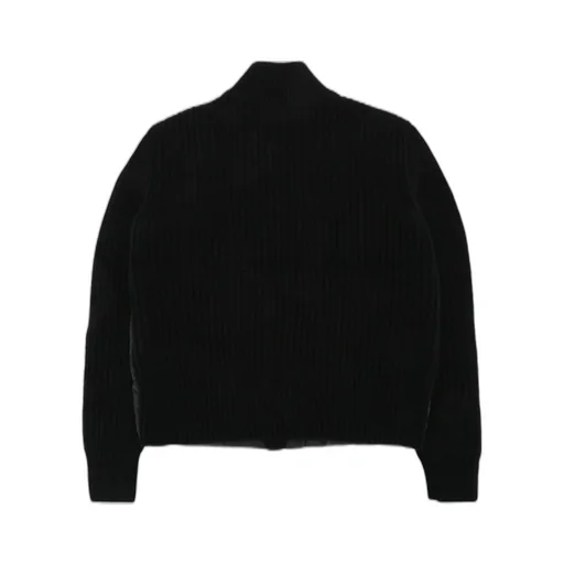 Moncler Enfant Logo Patch Panelled Jacket