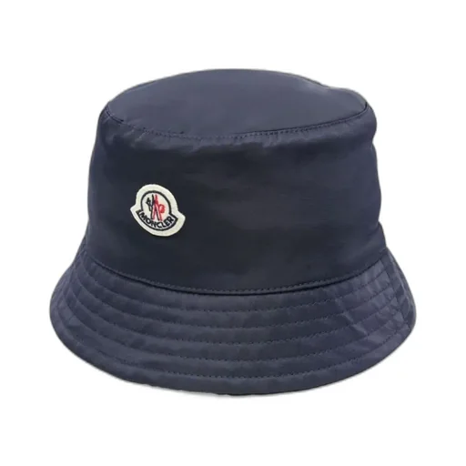 Moncler Enfant Logo Patch Bucket Hat
