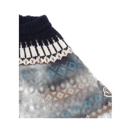 Moncler Enfant Fair-Isle Pattern Crewneck Knitted Jumper