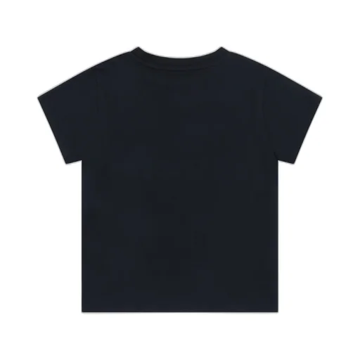 Moncler Enfant Logo Embroidered Crewneck T-Shirt