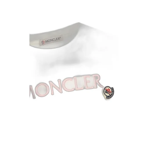 Moncler Enfant Logo Embroidered T-Shirt