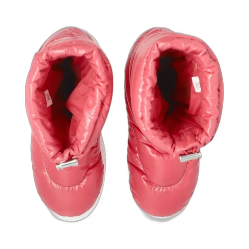 Moncler Enfant Gaia Logo Patch Padded Snow Boots