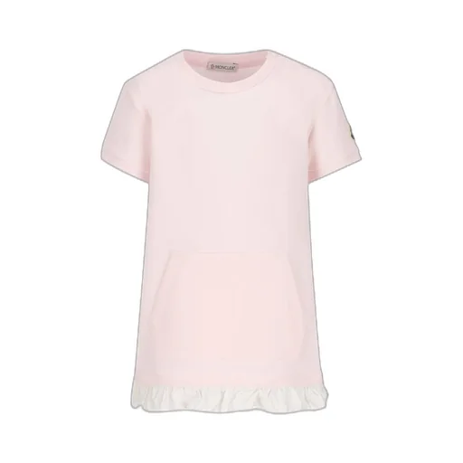 Moncler Enfant Ruffled Hem T-Shirt Dress