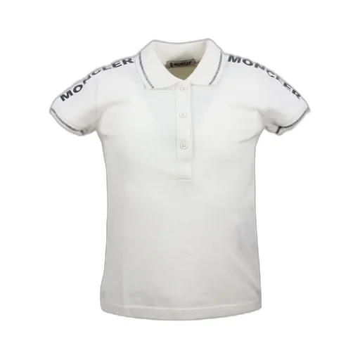 Moncler Enfant Logo Printed Short-Sleeved Polo Shirt