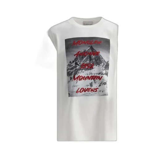 Moncler Enfant Logo Printed Crewneck T-Shirt