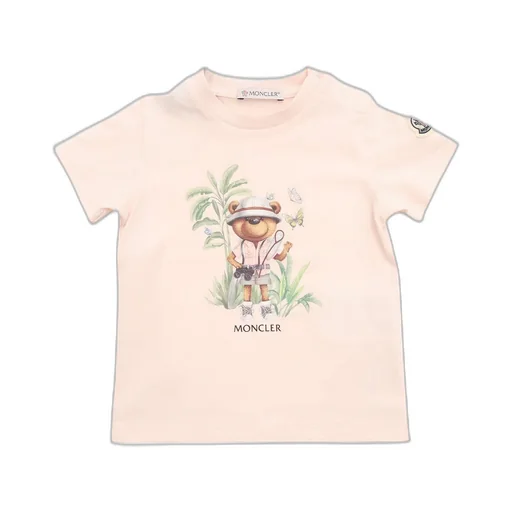 Moncler Enfant Teddy Bear Motif T-Shirt