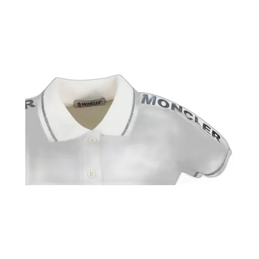 Moncler Enfant Logo Printed Short-Sleeved Polo Shirt