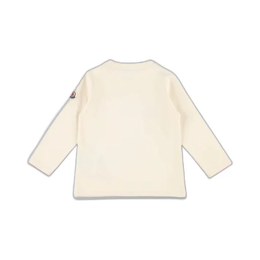 Moncler Enfant Logo Printed Long Sleeved T-Shirt