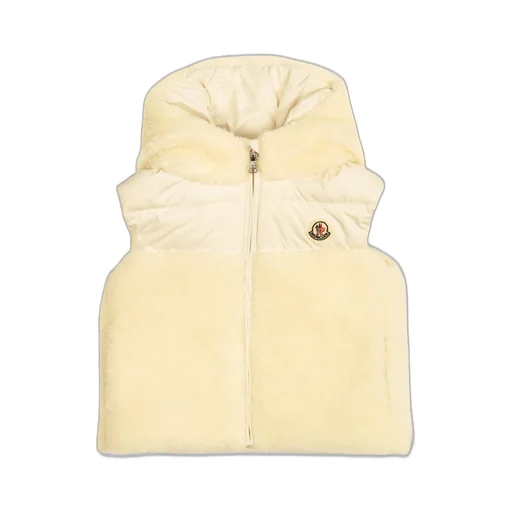 Moncler Enfant Botha Logo Patch Down Vest