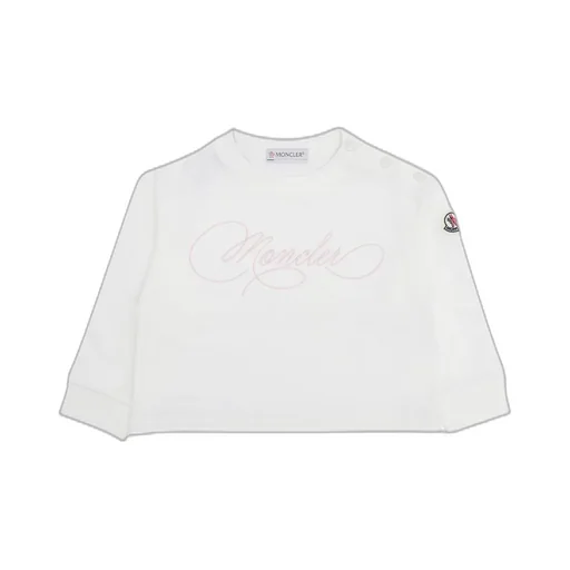 Moncler Enfant Embroidered Cursive Logo Set