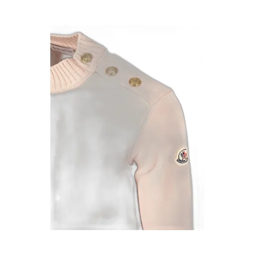 Moncler Enfant Logo Patch Polo Dress