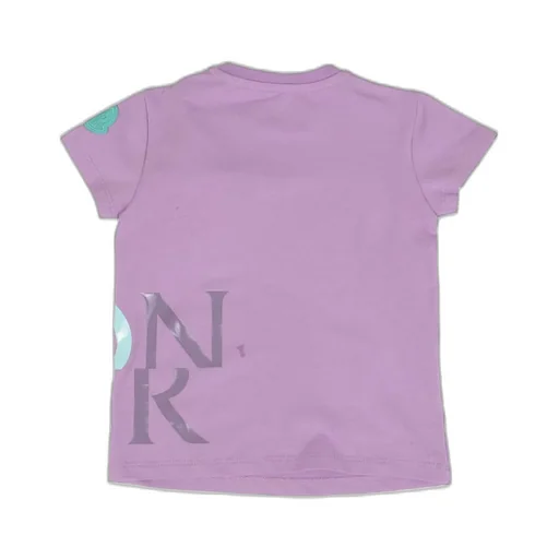 Moncler Enfant Logo Printed Crewneck T-Shirt