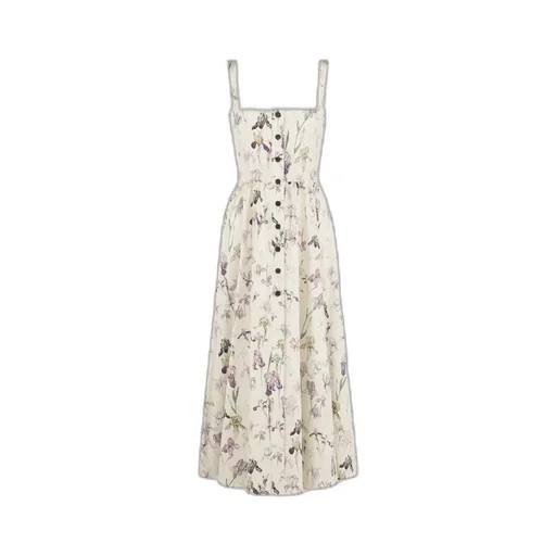 Mid-Length Flared Dress
