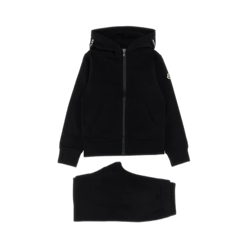 Moncler Enfant Logo Patch Long-Sleeved Tracksuit