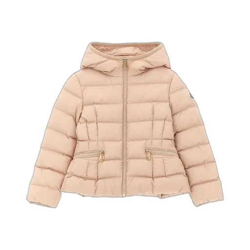 Moncler Enfant Boedette Hooded Shearling-Trimmed Down Jacket