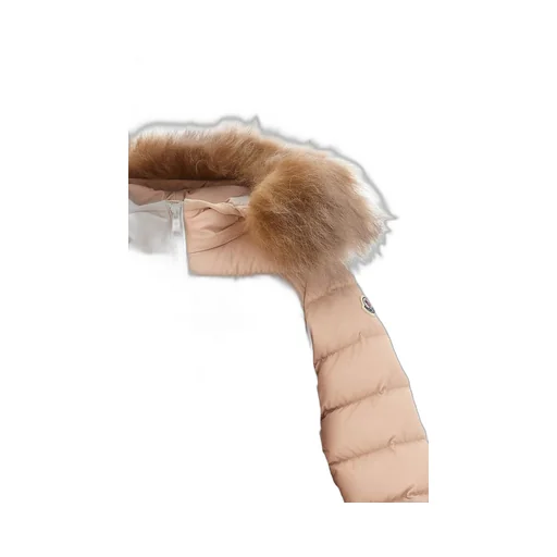 Moncler Enfant Boedette Hooded Shearling-Trimmed Down Jacket