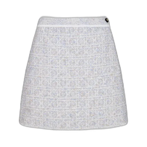Macrocannage Miniskirt