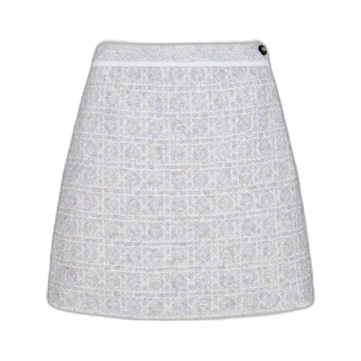Macrocannage Miniskirt