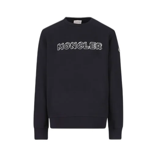 Moncler Enfant Logo Printed Crewneck Sweatshirt