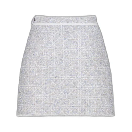 Macrocannage Miniskirt