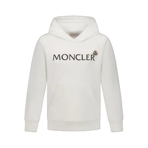 Moncler Enfant Logo Printed Long Sleeved Hoodie