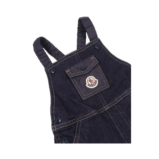 Moncler Enfant Denim Overalls