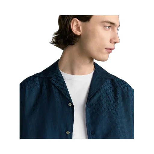Dior Oblique Short-Sleeved Shirt