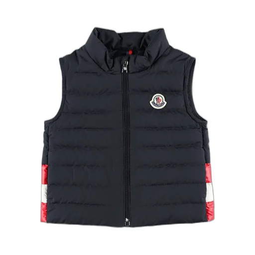 Moncler Enfant Logo Patch Cliff Gilet