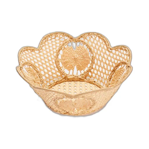 Set Of Six Round Baskets
