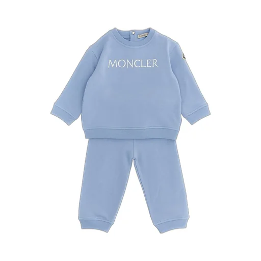 Moncler Enfant Embroidered Logo Sweatsuit Set