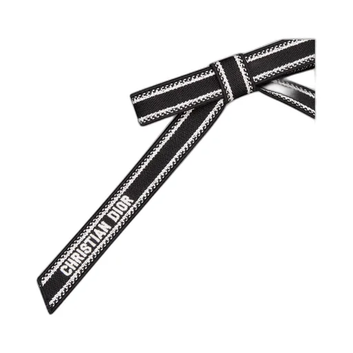 Christian Dior Embroidered Dior Twist Bow