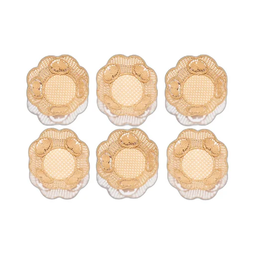 Set Of Six Round Baskets