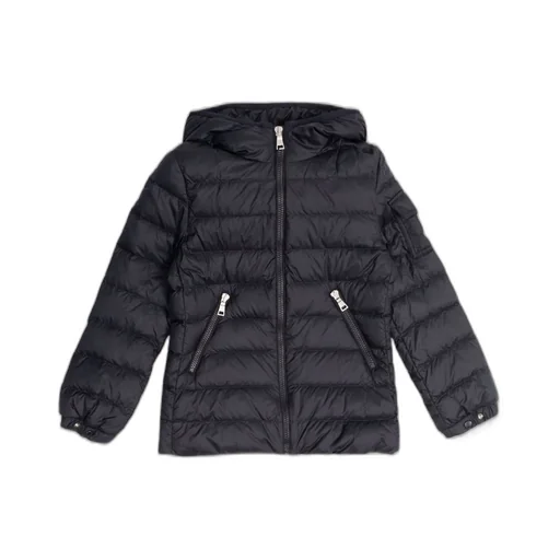 Moncler Enfant Zip-Up Hooded Quilted Jacket