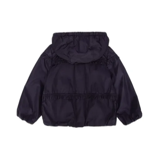Moncler Enfant Hiti Logo Patch Hooded Rain Jacket