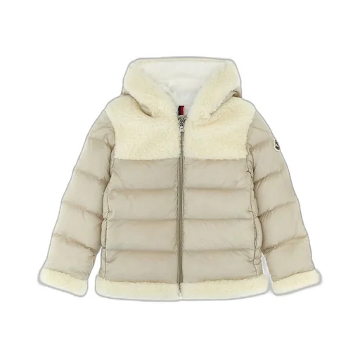 Moncler Enfant Dofi Logo Patch Down Jacket