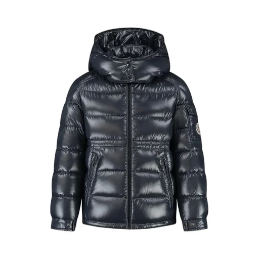 Moncler Enfant Maire Logo Patch Padded Jacket