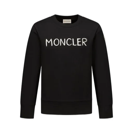 Moncler Enfant Logo Printed Crewneck Sweatshirt