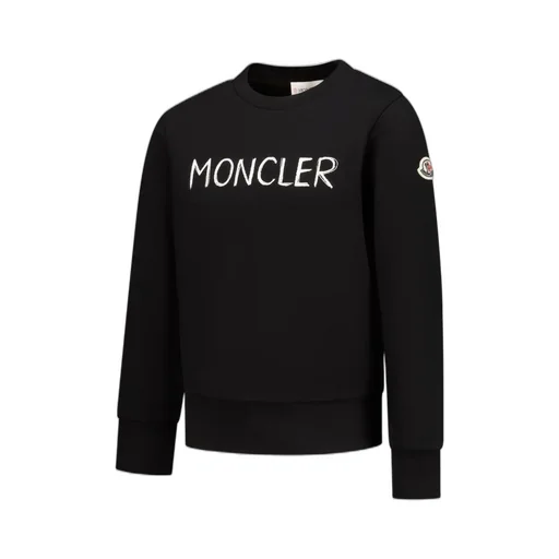 Moncler Enfant Logo Printed Crewneck Sweatshirt