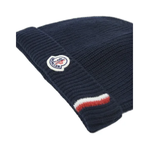 Moncler Enfant Tricolor-Trimmed Beanie