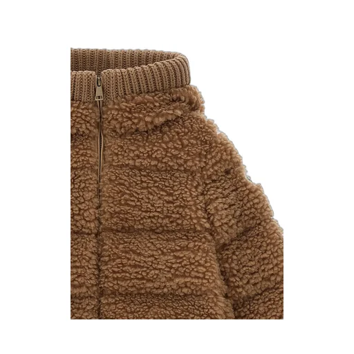 Moncler Enfant Adalbertas Teddy Hooded Down Jacket