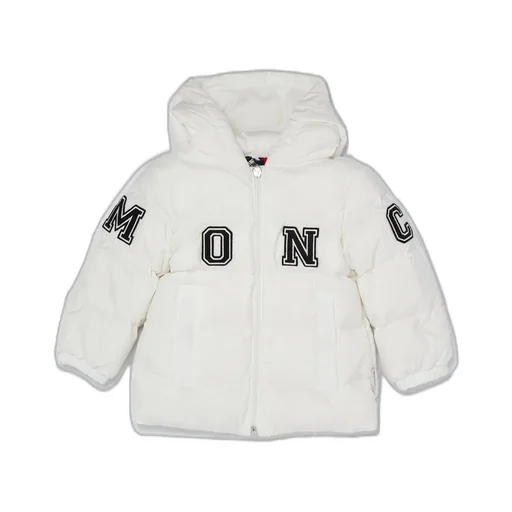 Moncler Enfant Zip-Up Long-Sleeved Hooded Jacket